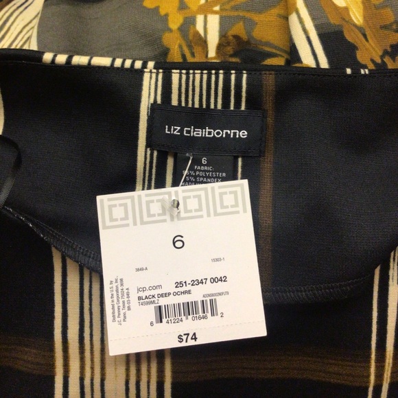Liz Claiborne Midi Dress - Picture 3 of 3